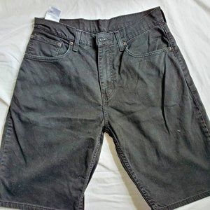 Men's Levi's 569 shorts sz 31 Black